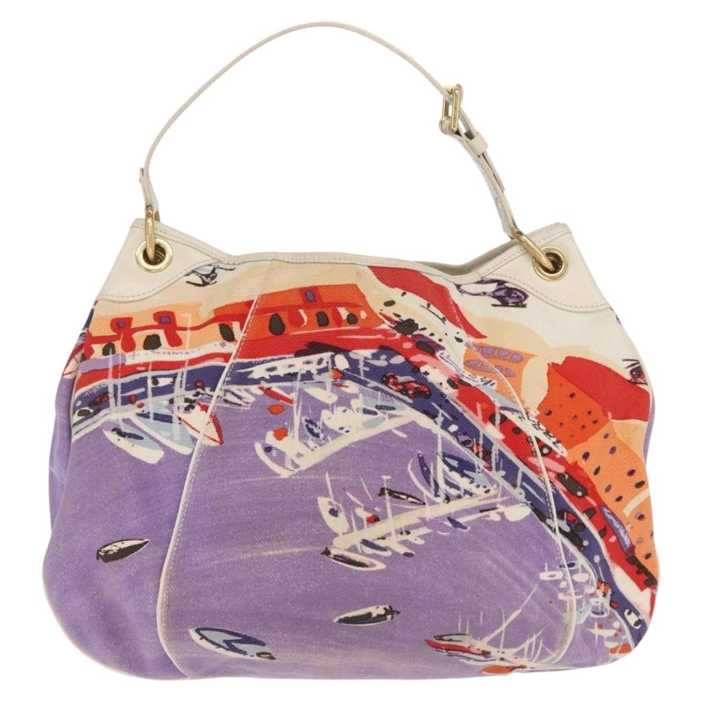 Louis Vuitton Galliera Handbag Riviera Cruise Canvas Purple Canvas Tote Bag