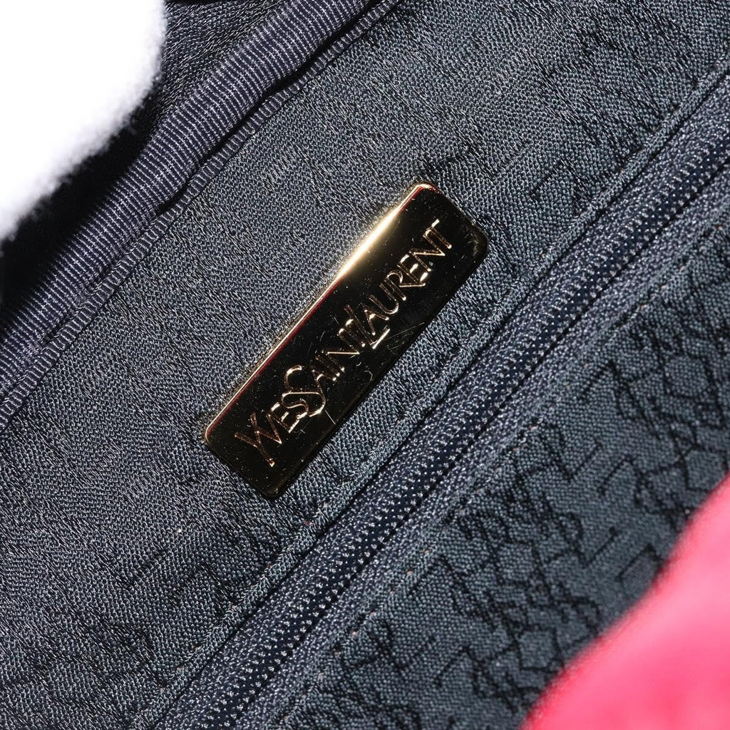 Saint Laurent Vintage Shoulder Bag Nylon Red Nylon Shoulder Bag Bag (Pre-Owned)