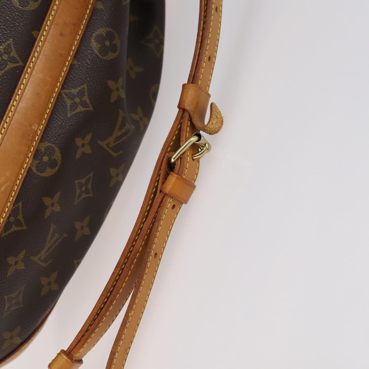 Louis Vuitton Romeo Gigli Handbag Monogram Canvas Brown Canvas Shoulder Bag