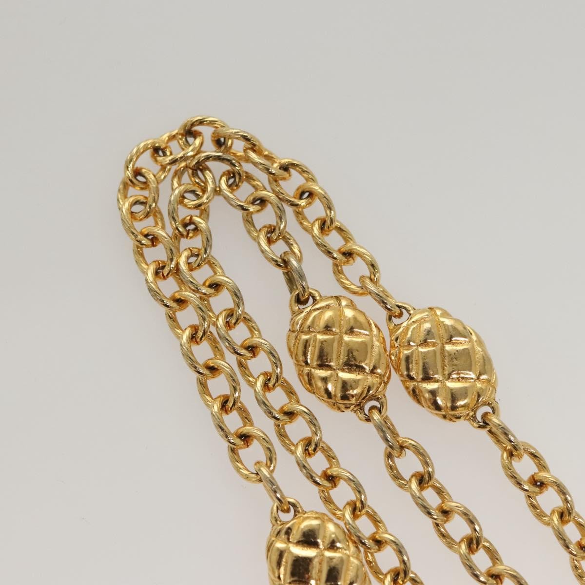 Chanel Cc Station Chain Belt Metal Gold Metal Belts Accessory