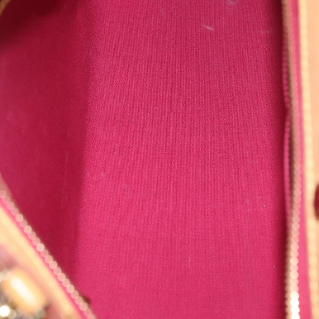 Louis Vuitton Blair Monogram Vernis Pink Patent_Leather Handbag