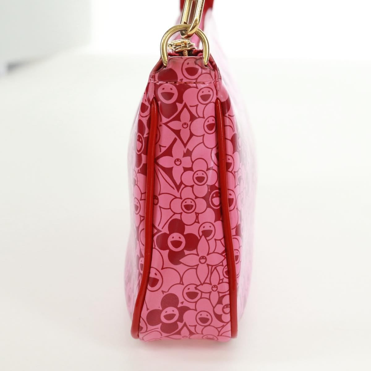 Louis Vuitton Pochette Accessoires Cosmic Blossom Pink Pvc Clutche & Pouche Bag