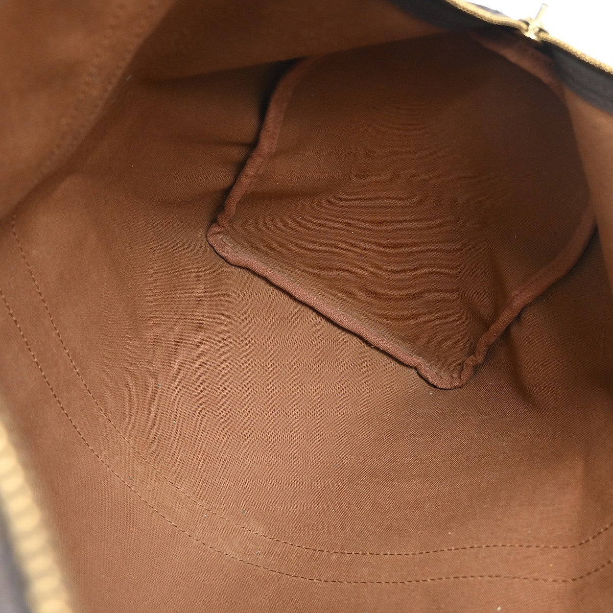 Louis Vuitton Keepall Bag Monogram Canvas Brown Canvas Travel Bag