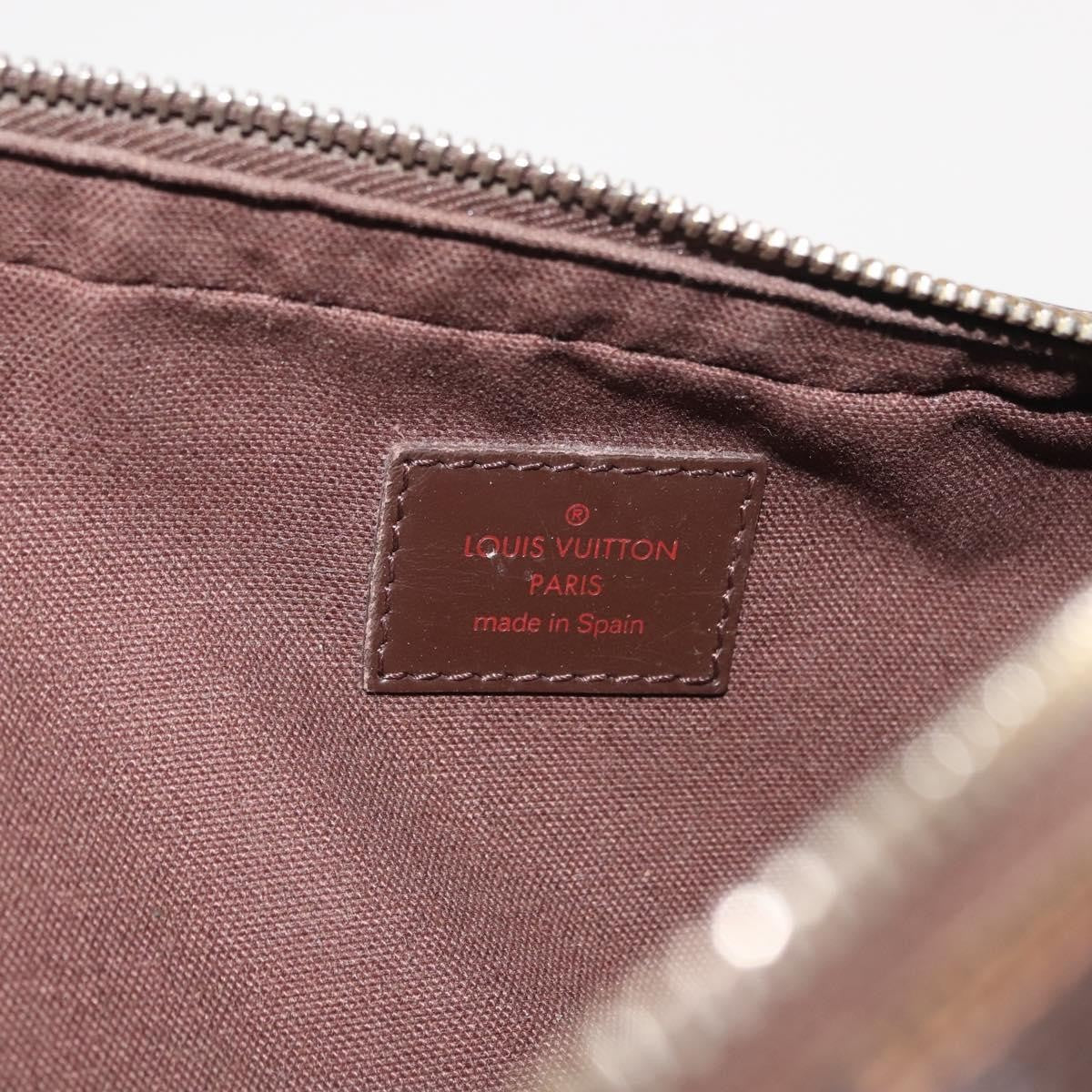 Louis Vuitton Geronimos Waist Bag Damier Brown Canvas Shoulder Bag