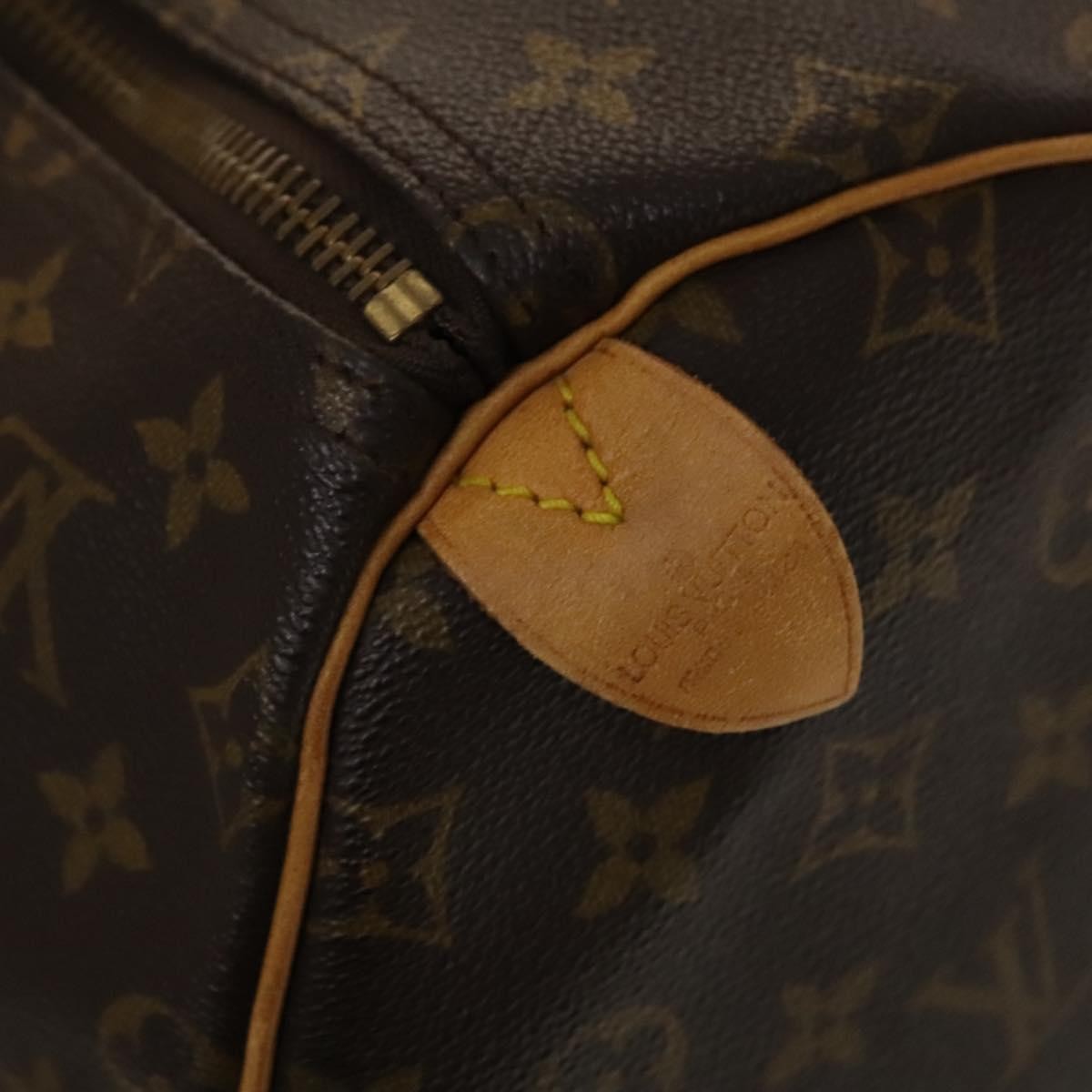 Louis Vuitton Keepall Bag Monogram Canvas Brown Canvas Travel Bag