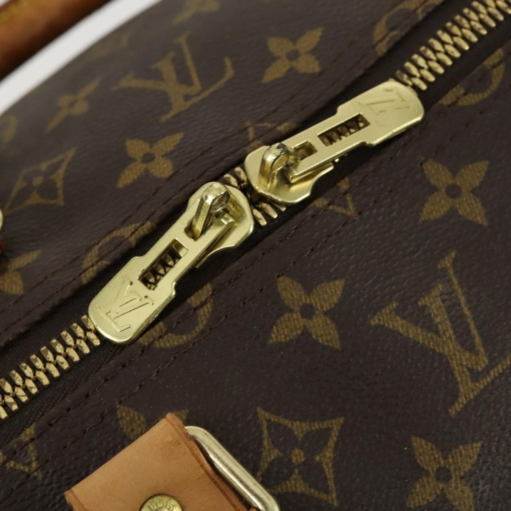 Louis Vuitton Keepall Bag Monogram Canvas Brown Canvas Travel Bag