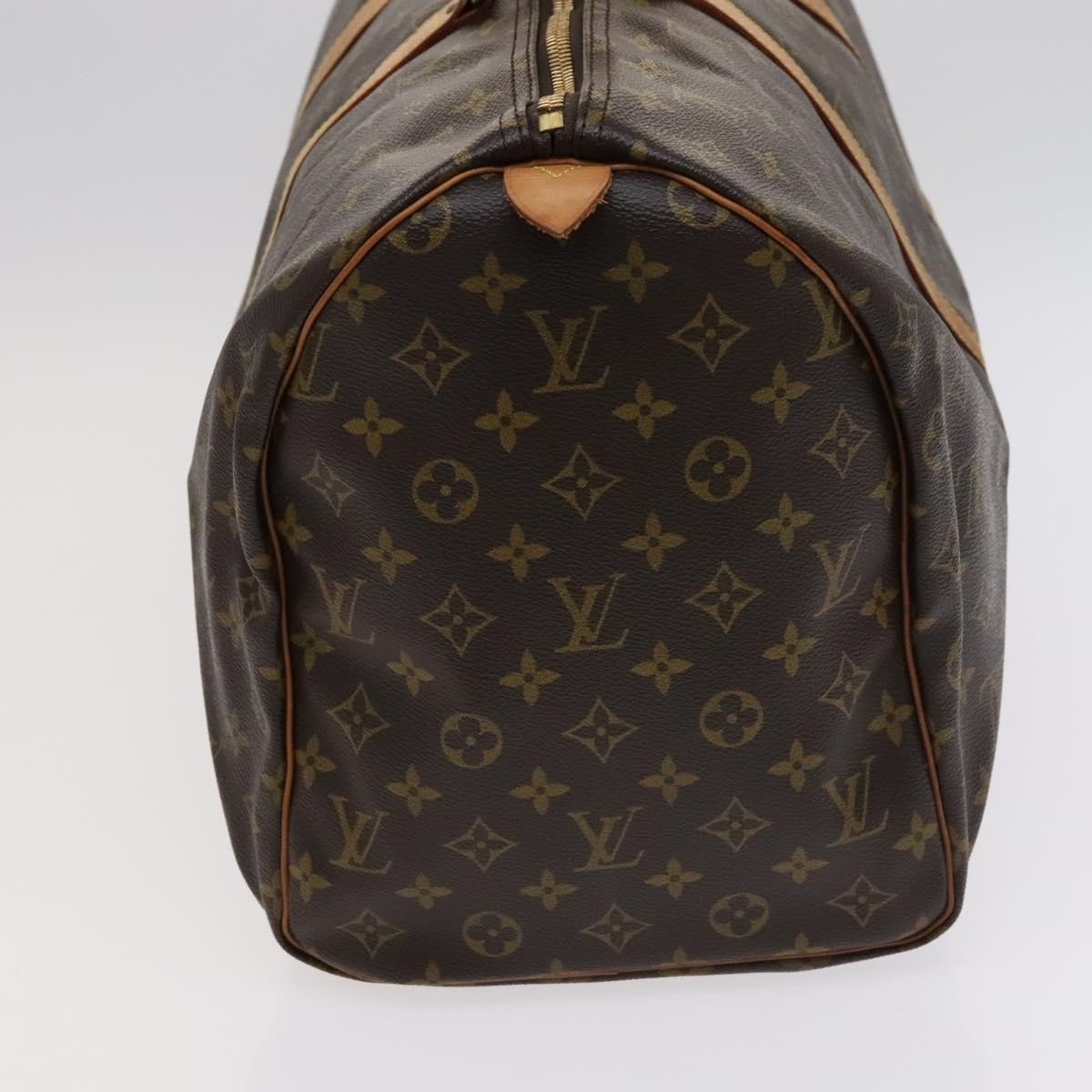 Louis Vuitton Keepall Bag Monogram Canvas Brown Canvas Bag