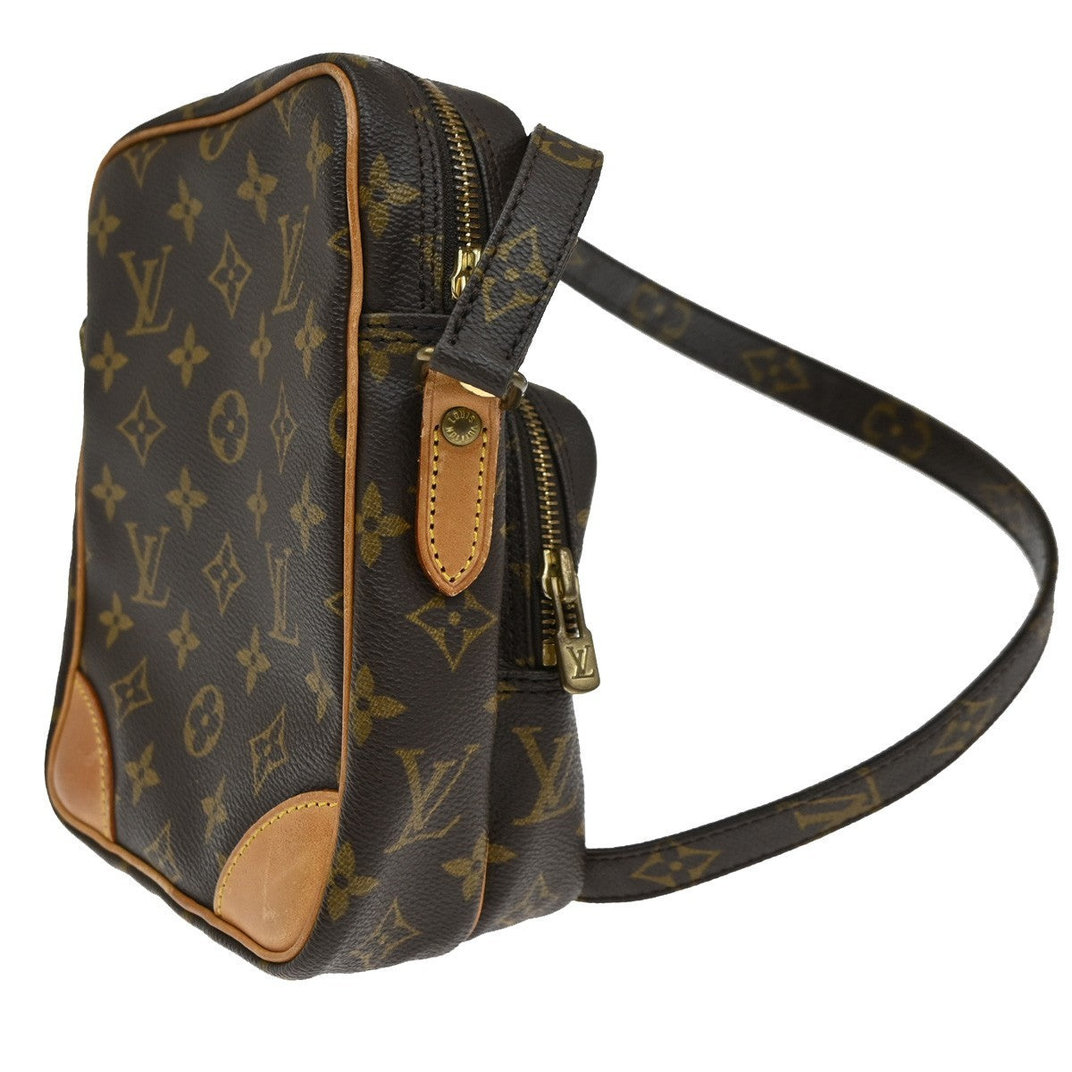 Louis Vuitton Amazone Bag Monogram Canvas Brown Canvas Shoulder Bag