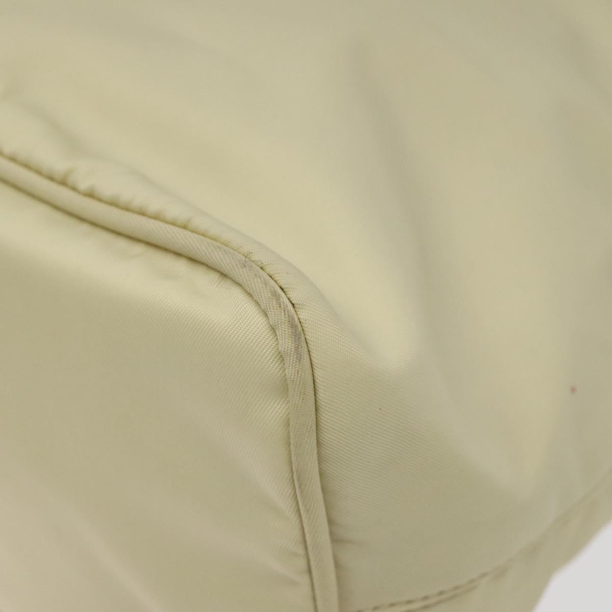 Prada Vintage Tote Tessuto White Nylon Tote Bag Bag