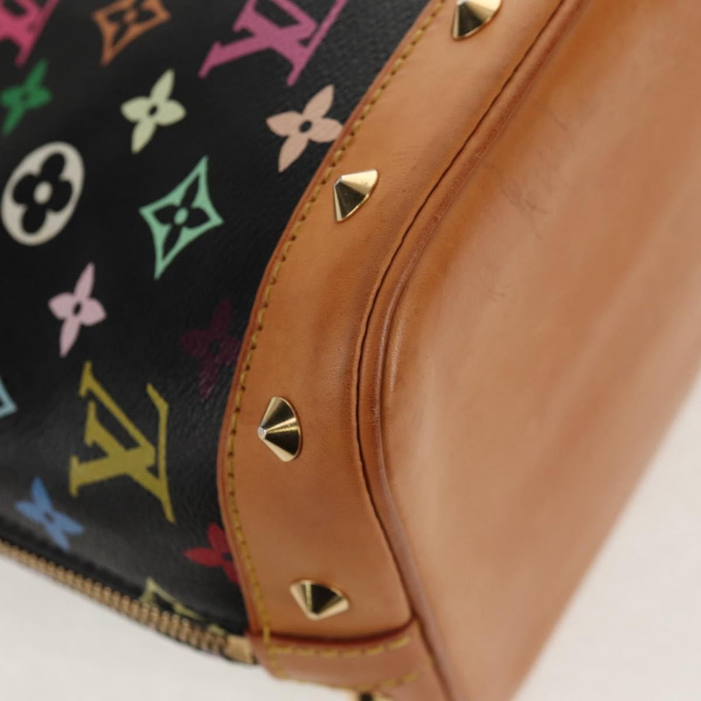 Louis Vuitton Alma Handbag Monogram Multicolor Multicolour Canvas Handbag