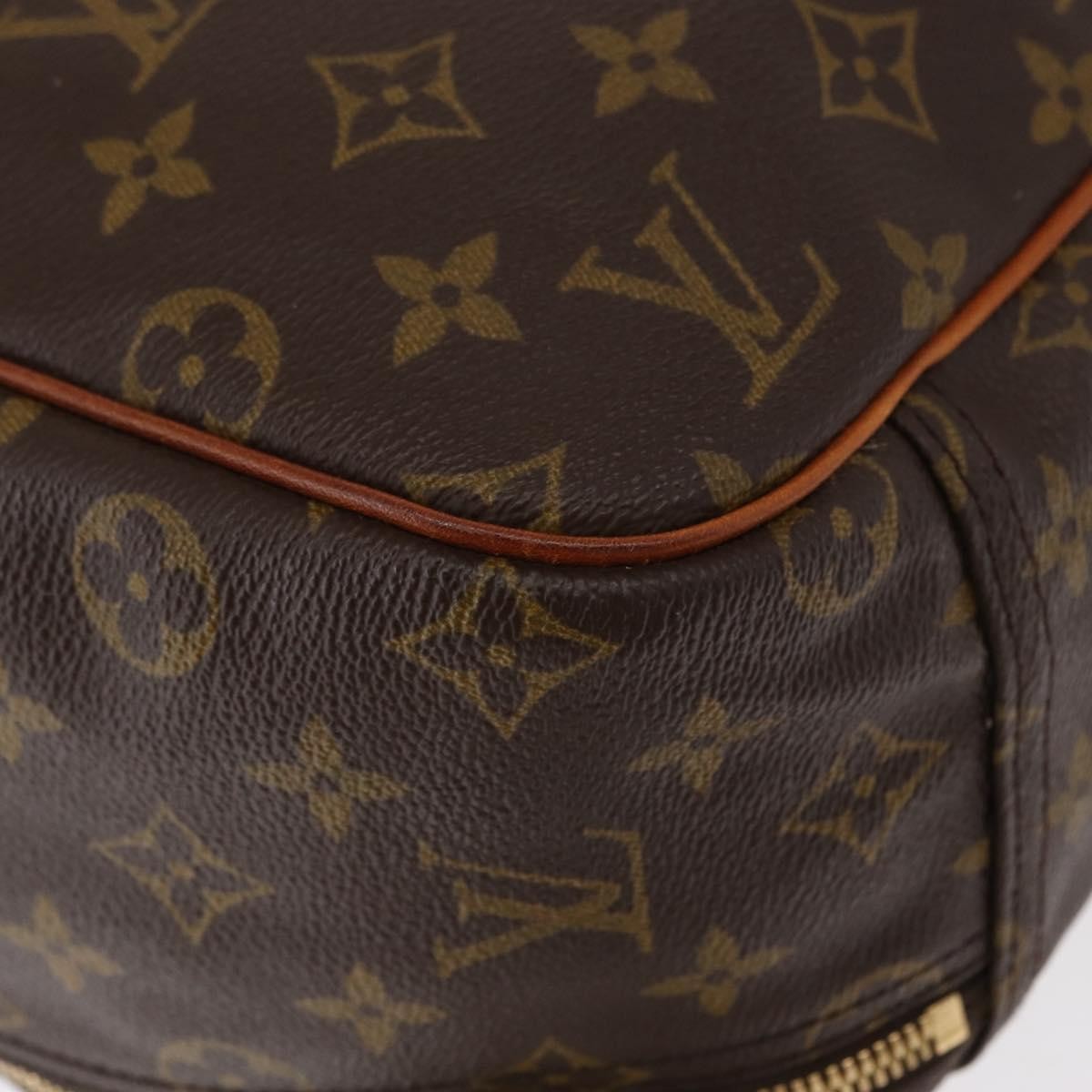 Louis Vuitton Excursion Handbag Monogram Canvas Brown Canvas Handbag