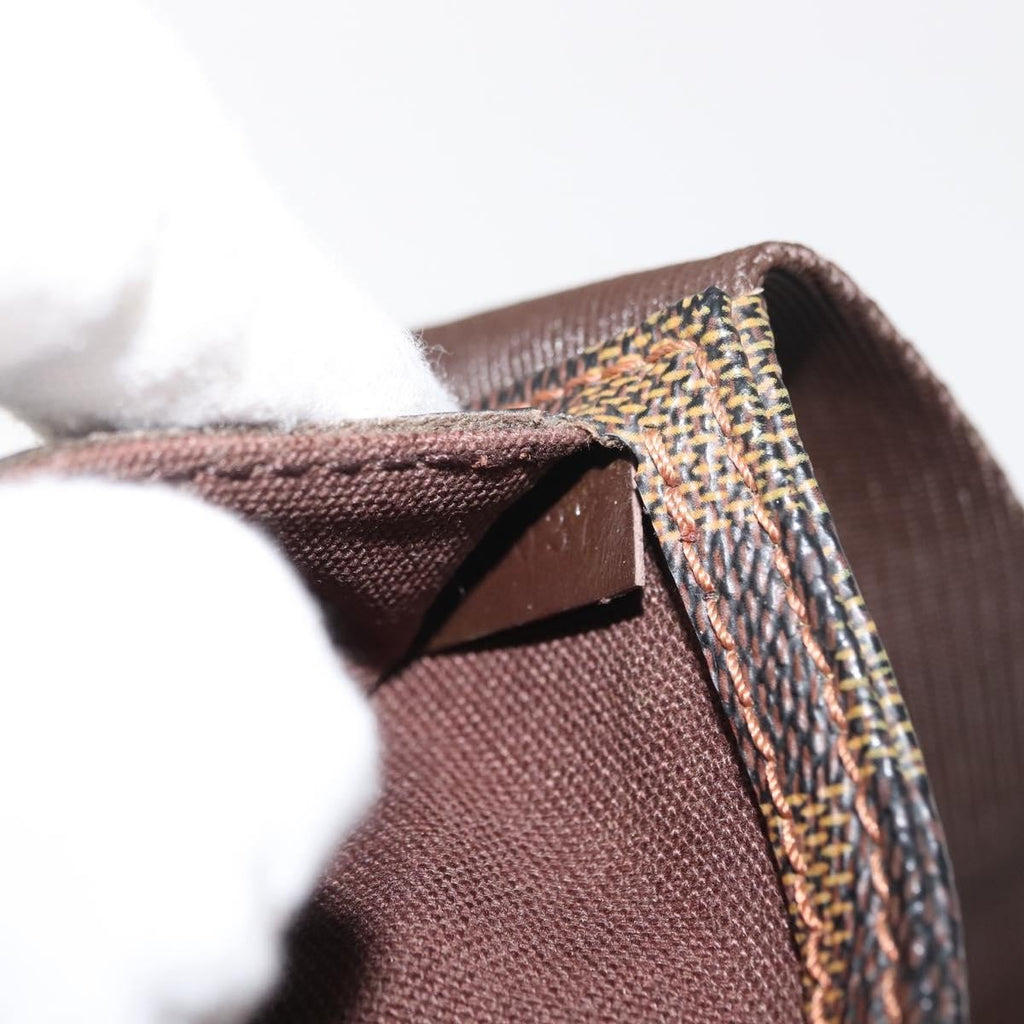 Louis Vuitton Geronimos Waist Bag Damier Brown Canvas Shoulder Bag