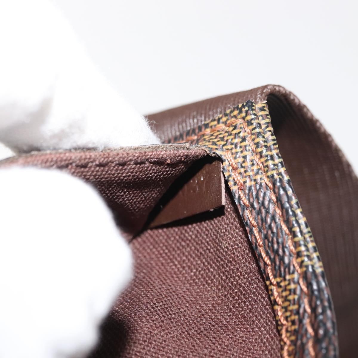 Louis Vuitton Geronimos Waist Bag Damier Brown Canvas Shoulder Bag