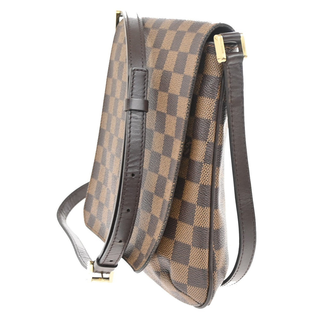 Louis Vuitton Musette Salsa Handbag Damier Canvas Brown Canvas Shoulder Bag