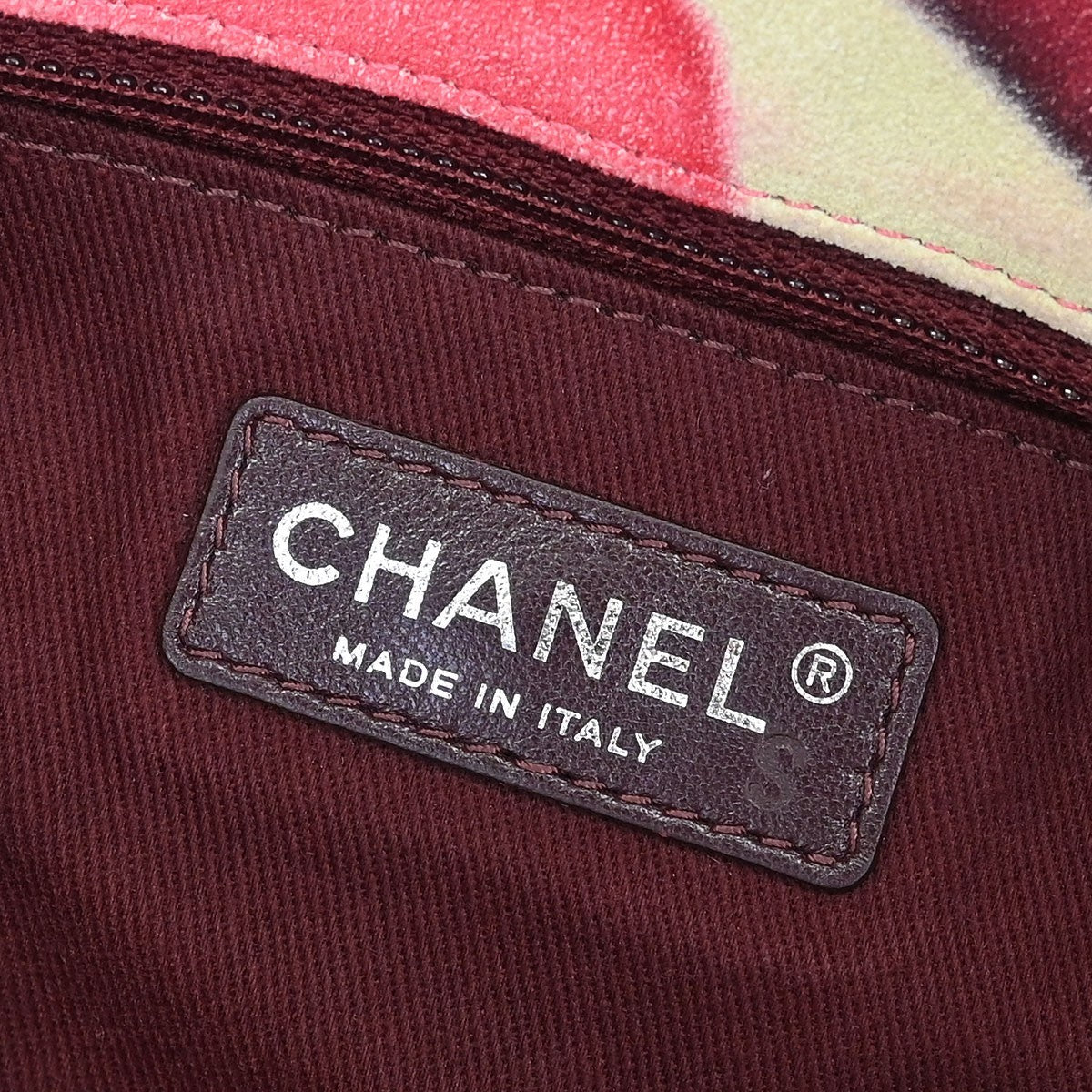 Chanel Flower Power Messenger Bag Multicolor Printed Nubuck Multicolour Suede Shoulder Bag Bag