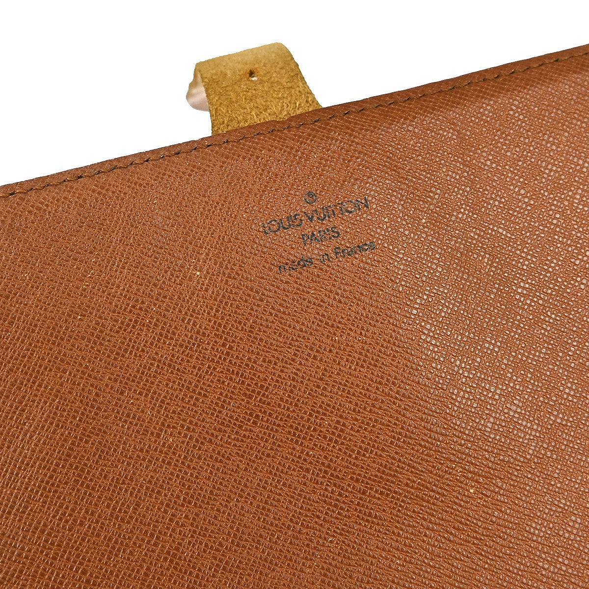 Louis Vuitton Cartouchiere Handbag Monogram Canvas Brown Canvas Shoulder Bag