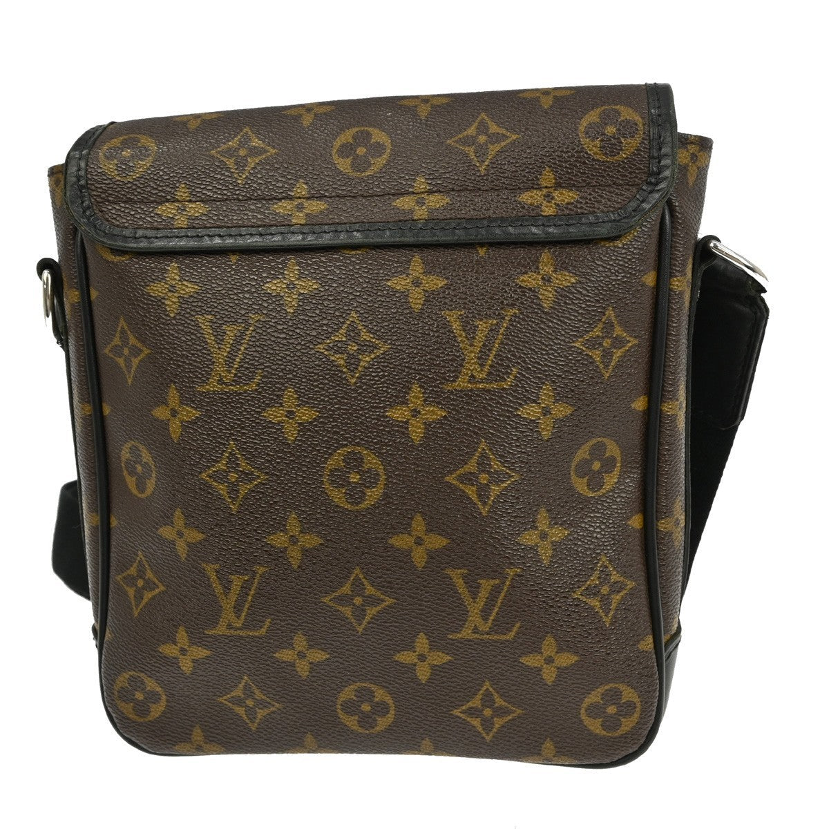 Louis Vuitton Bass Messenger Bag Macassar Monogram Canvas Brown Canvas Shoulder Bag