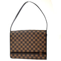 Louis Vuitton Tribeca Handbag Damier Brown Leather Shoulder Bag