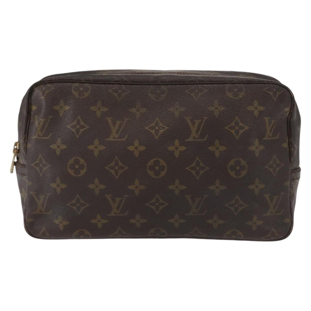 Louis Vuitton Trousse Toilette Monogram Canvas Brown Canvas Clutche & Pouche Bag
