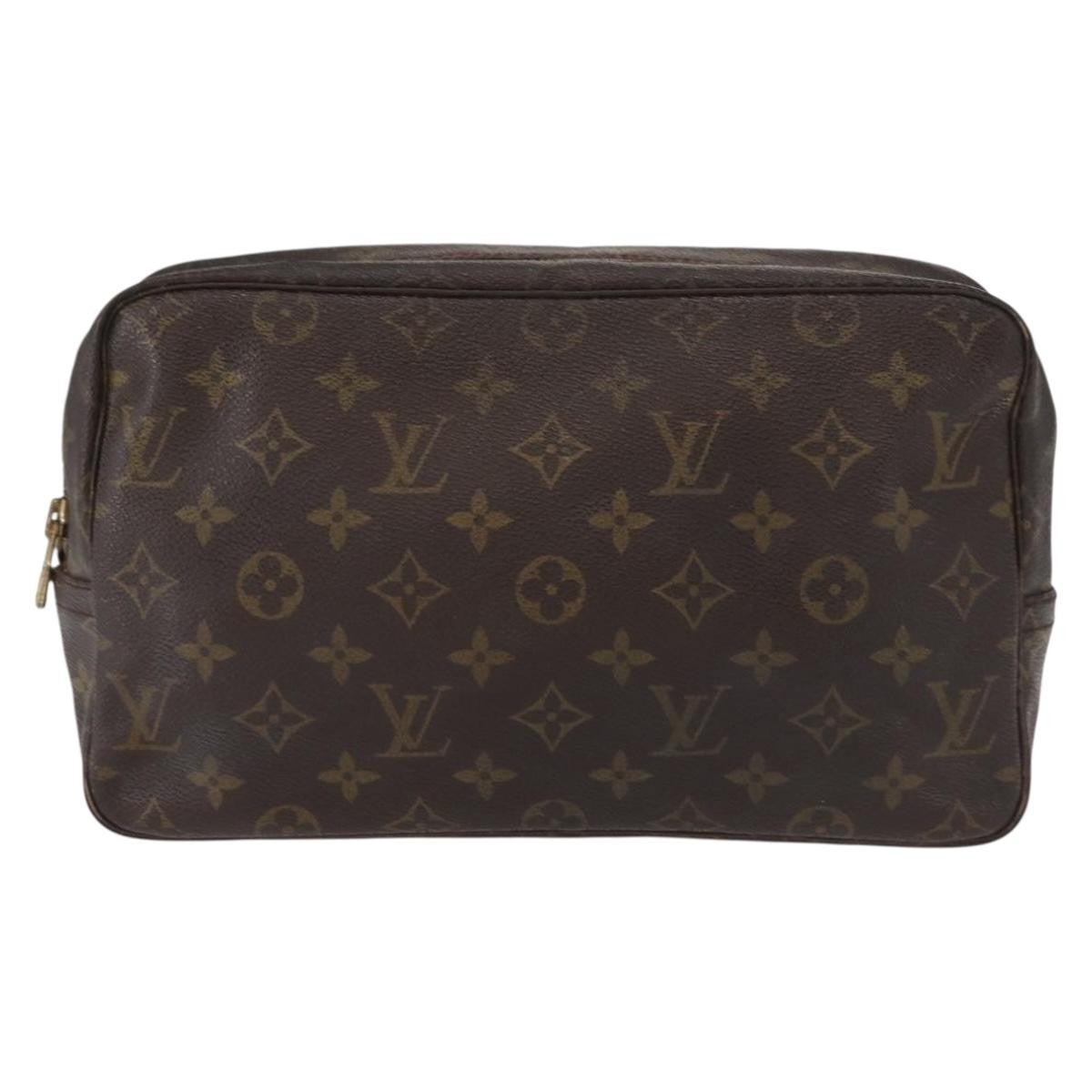 Louis Vuitton Trousse Toilette Monogram Canvas Brown Canvas Clutche & Pouche Bag