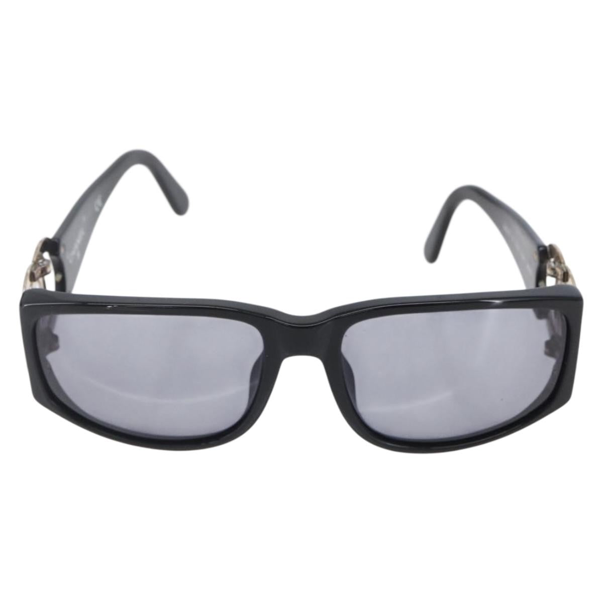 Chanel Chanel Logo Sunglasses Eye Wear Plastic Black Plastic Sunglasse Accessory