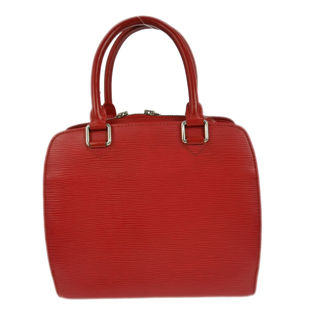 Louis Vuitton Pont Neuf Handbag Epi Leather Red Leather Handbag