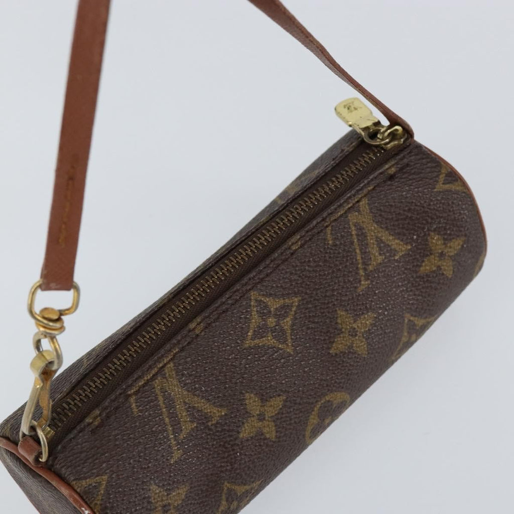 Louis Vuitton Papillon Pochette Monogram Canvas Brown Canvas Clutche & Pouche Bag