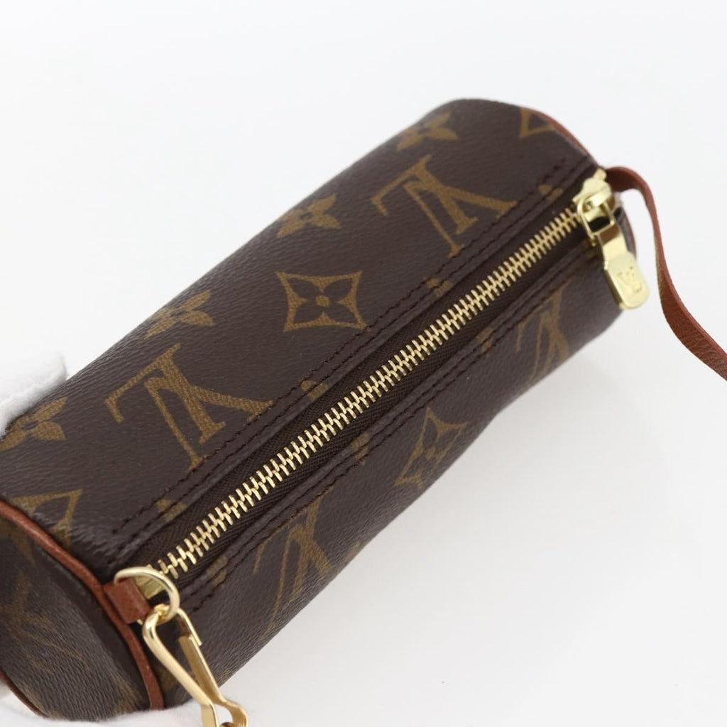 Louis Vuitton Papillon Pochette Monogram Canvas Brown Canvas Clutche & Pouche Bag
