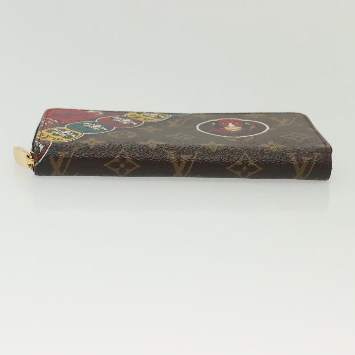 Louis Vuitton Zippy Organizer Limited Edition Monogram Canvas Brown Canvas Wallets Accessory