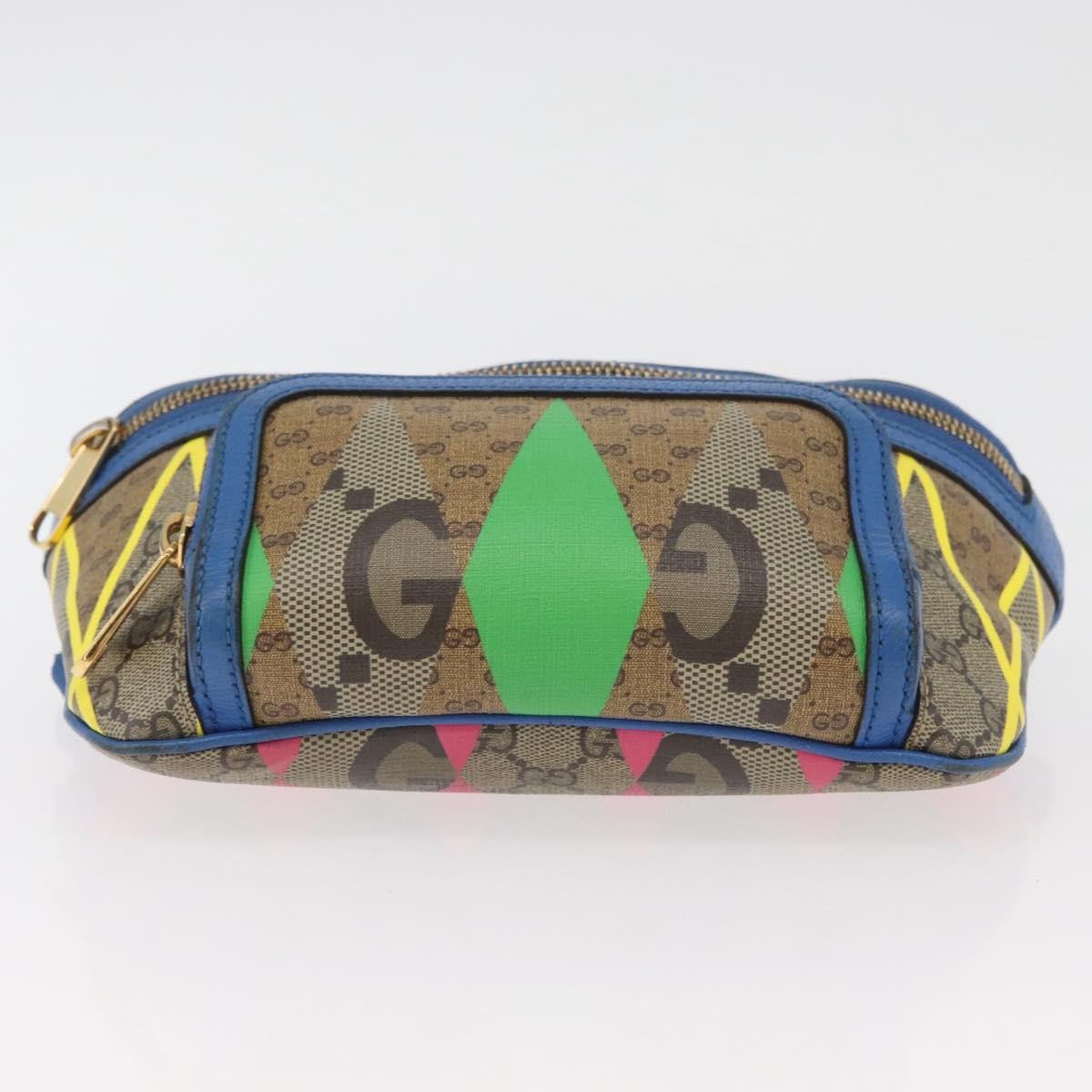 Gucci Gg Supreme Belt Bag Gg Coated Canvas And Leather Multicolour Pvc Crossbody Bag Bag (Pre-Owned)