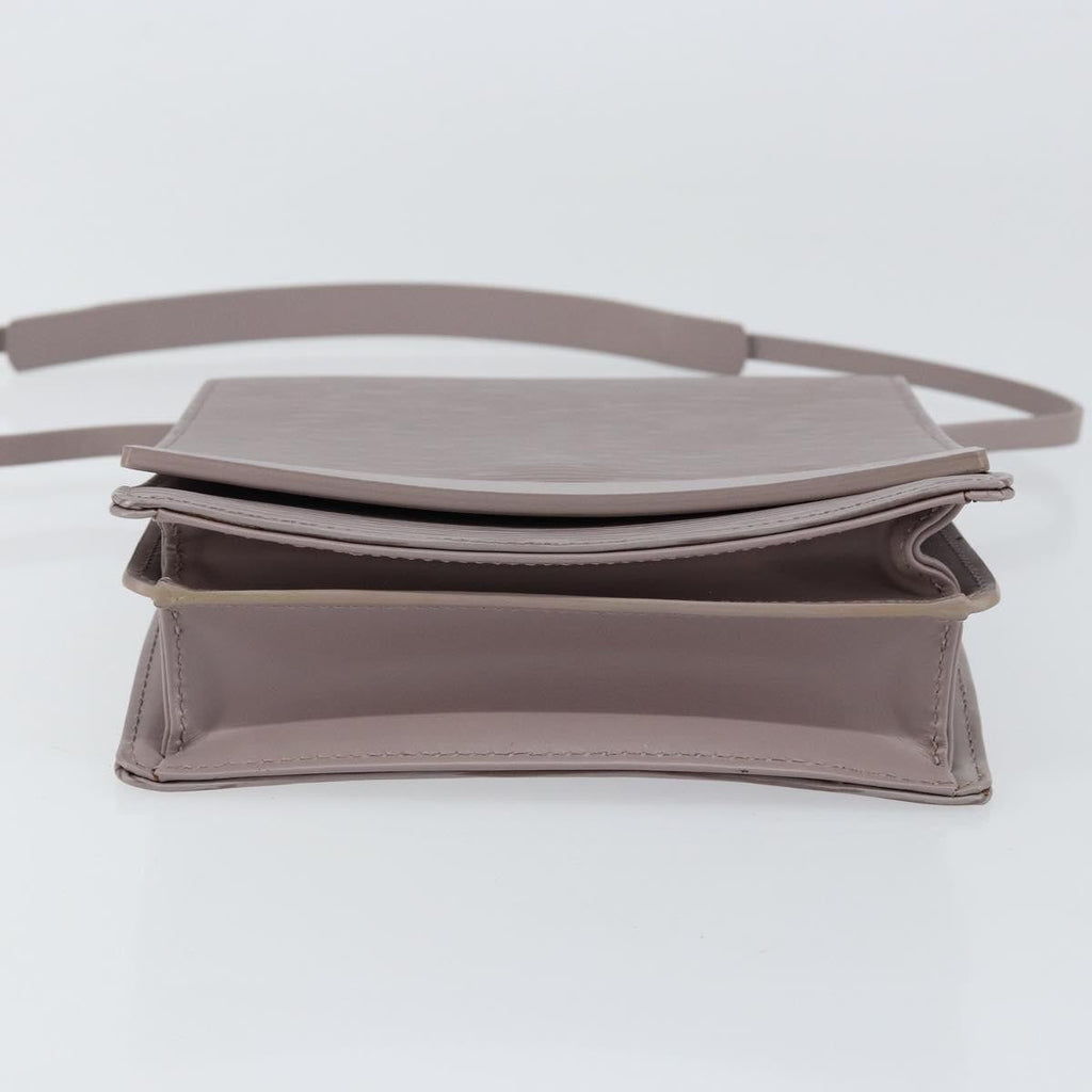 Louis Vuitton Biarritz Shoulder Bag Epi Leather Purple Leather Clutche & Pouche Bag