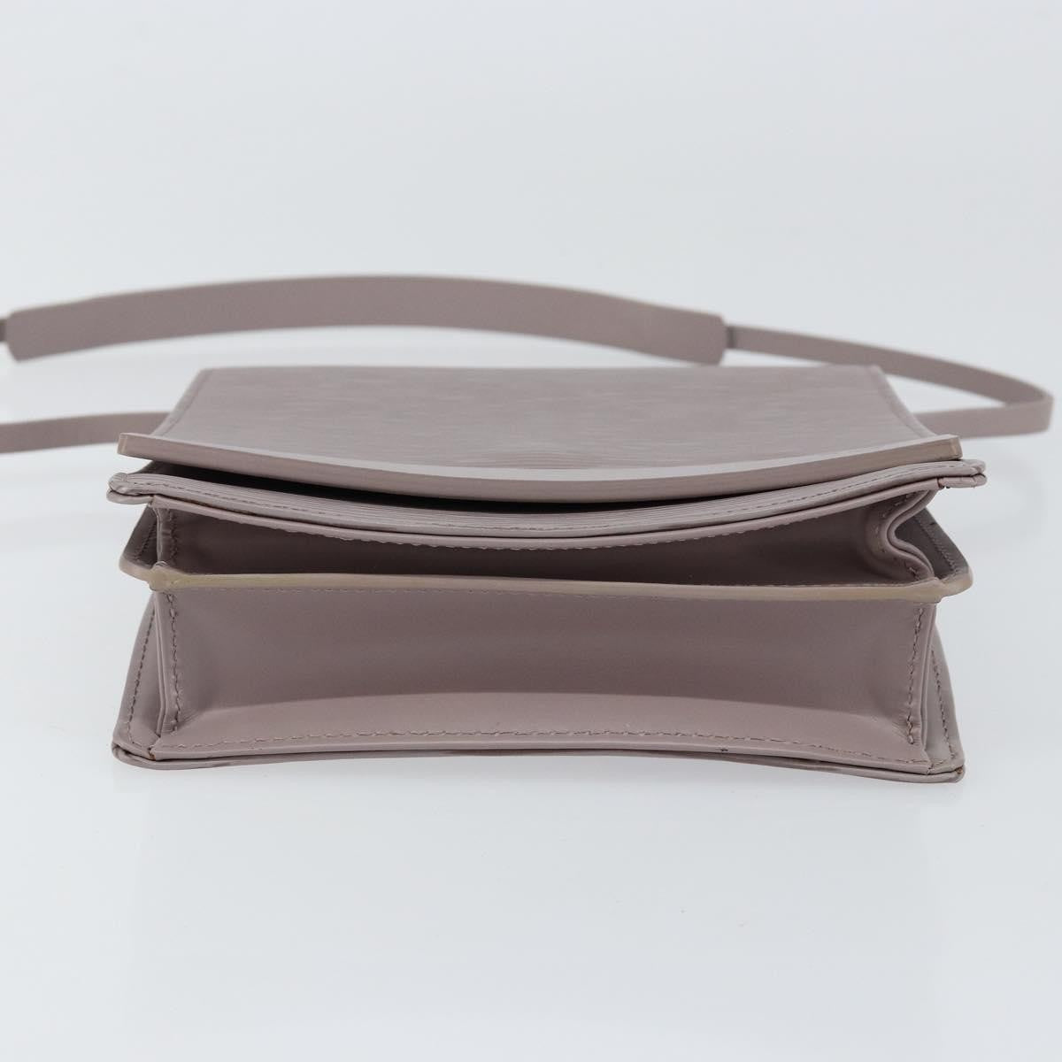 Louis Vuitton Biarritz Shoulder Bag Epi Leather Purple Leather Clutche & Pouche Bag
