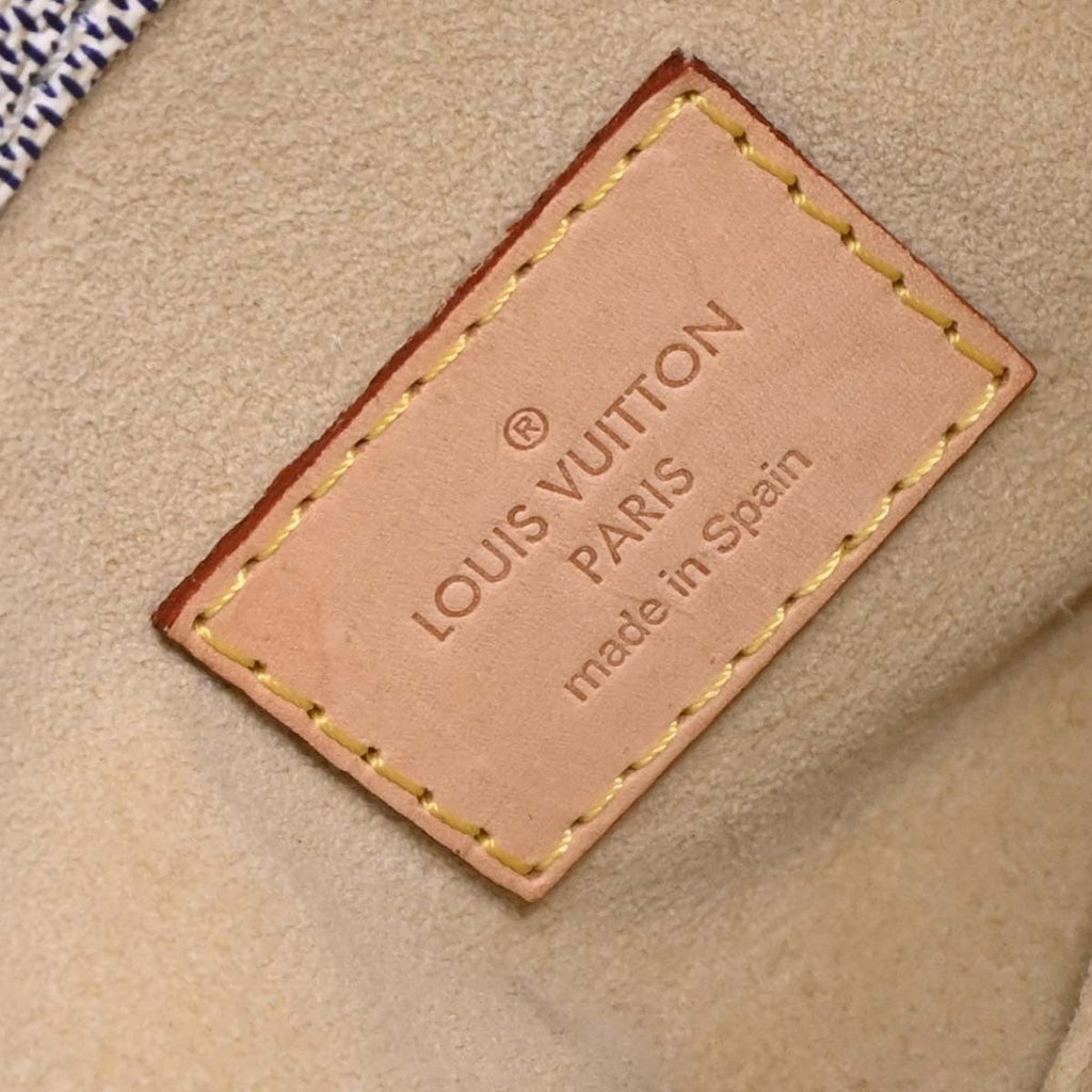 Louis Vuitton Artsy Handbag Damier White Canvas Handbag