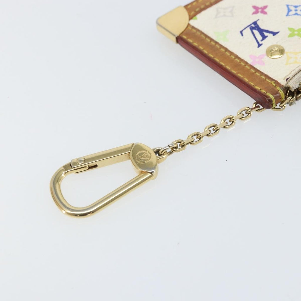 Louis Vuitton Pochette Clés Monogram Canvas Multicolour Canvas Wallets Accessory
