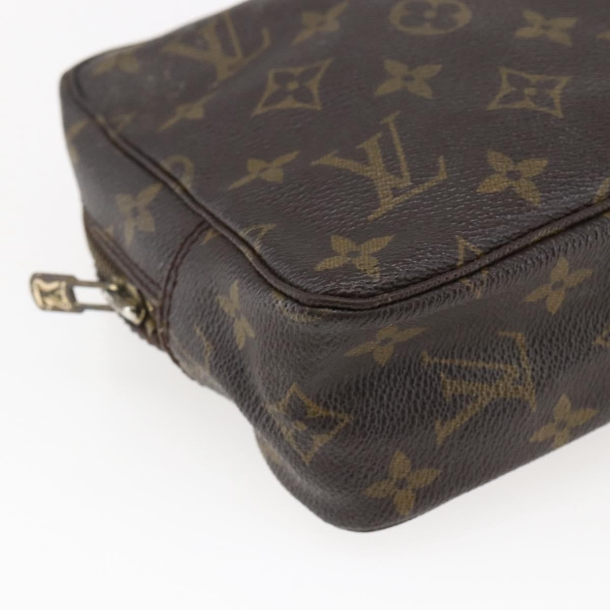 Louis Vuitton Trousse Toilette Monogram Canvas Brown Canvas Clutche & Pouche Bag