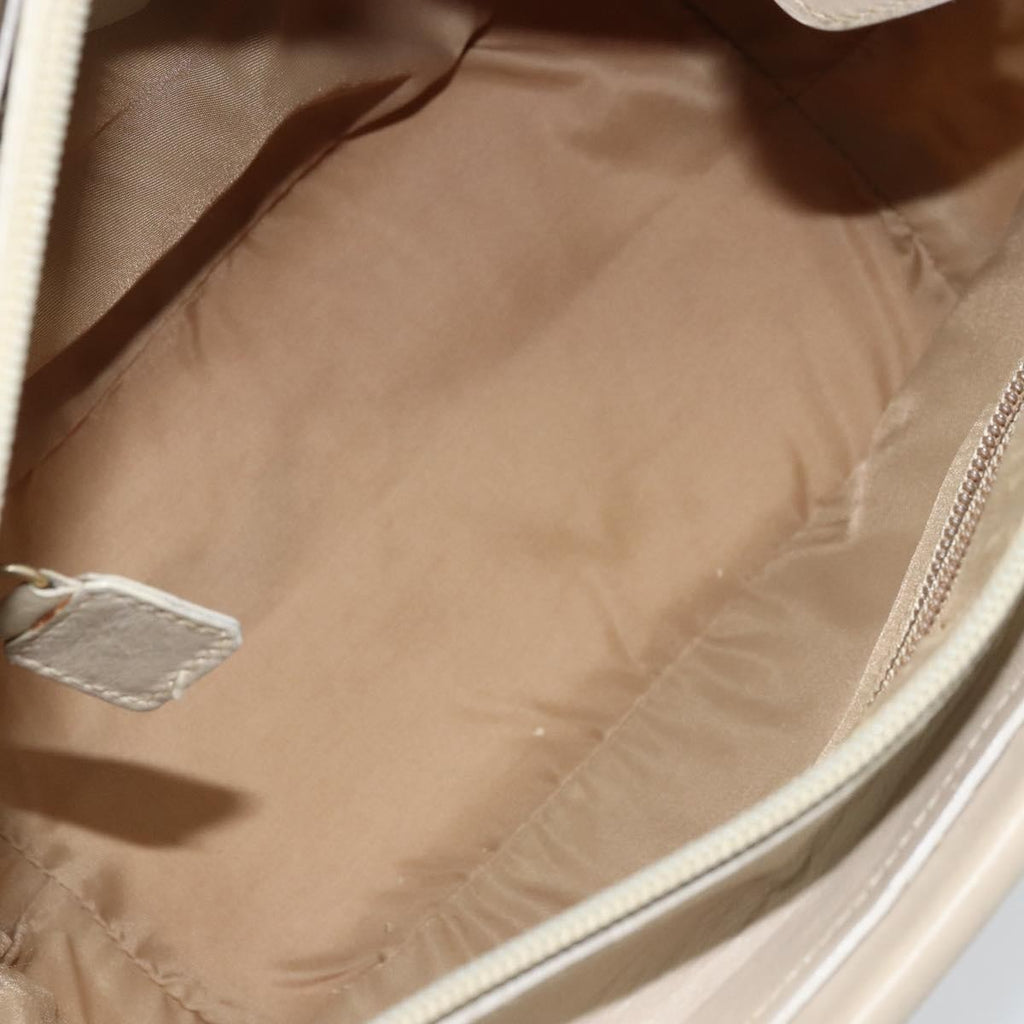 Celine Handbag Nylon Beige Nylon Handbag