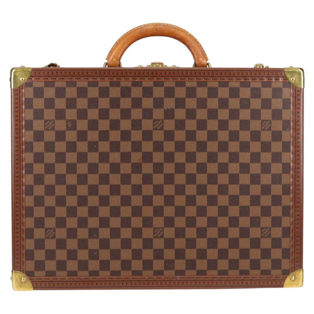 Louis Vuitton Cotteville Trunk Monogram Canvas Brown Canvas Bag