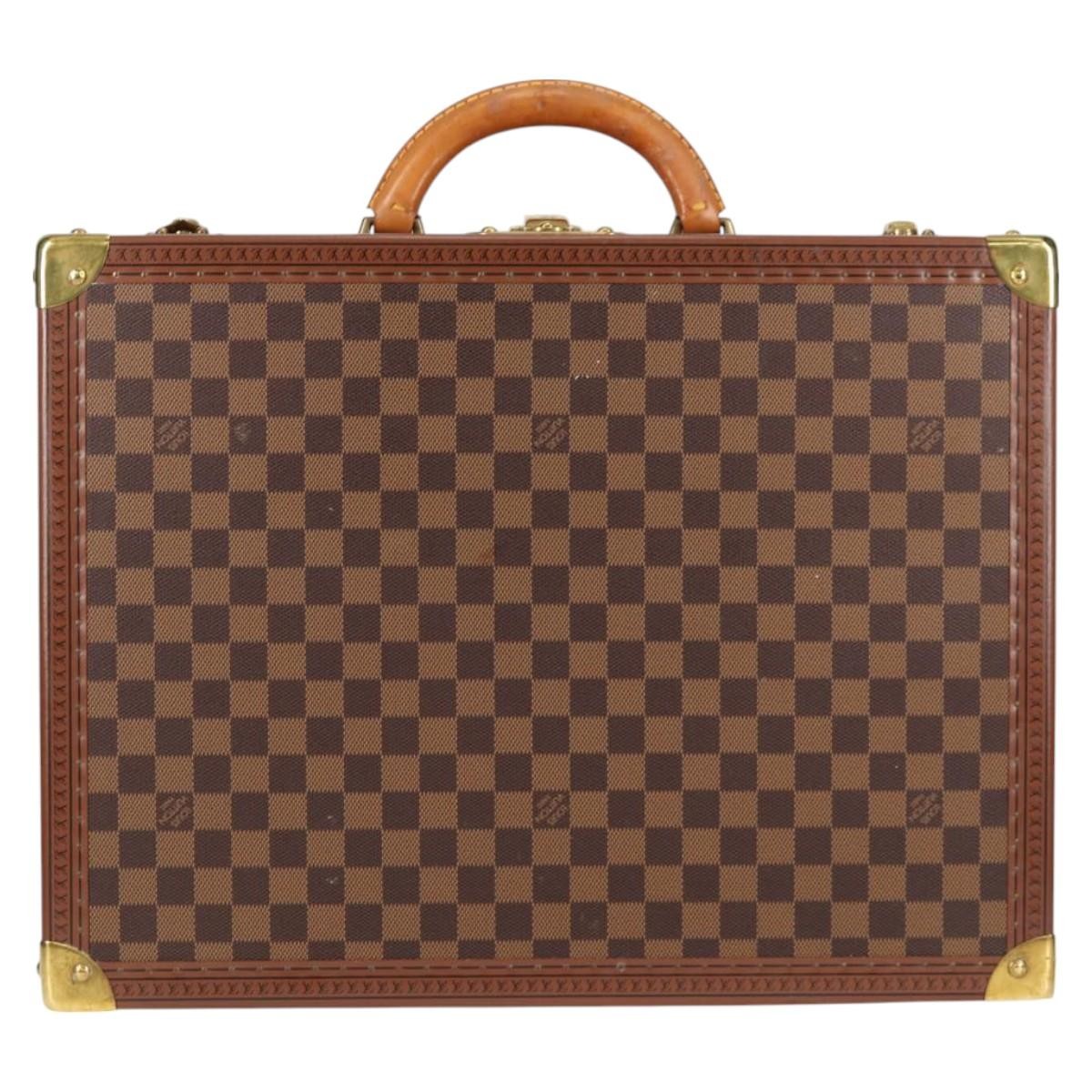 Louis Vuitton Cotteville Trunk Monogram Canvas Brown Canvas Bag