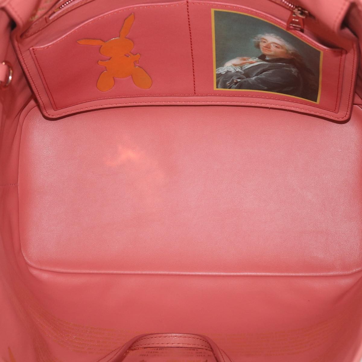 Louis Vuitton Neverfull Nm Tote Limited Edition Jeff Koons Titian Print Canvas Multicolour Canvas Tote Bag