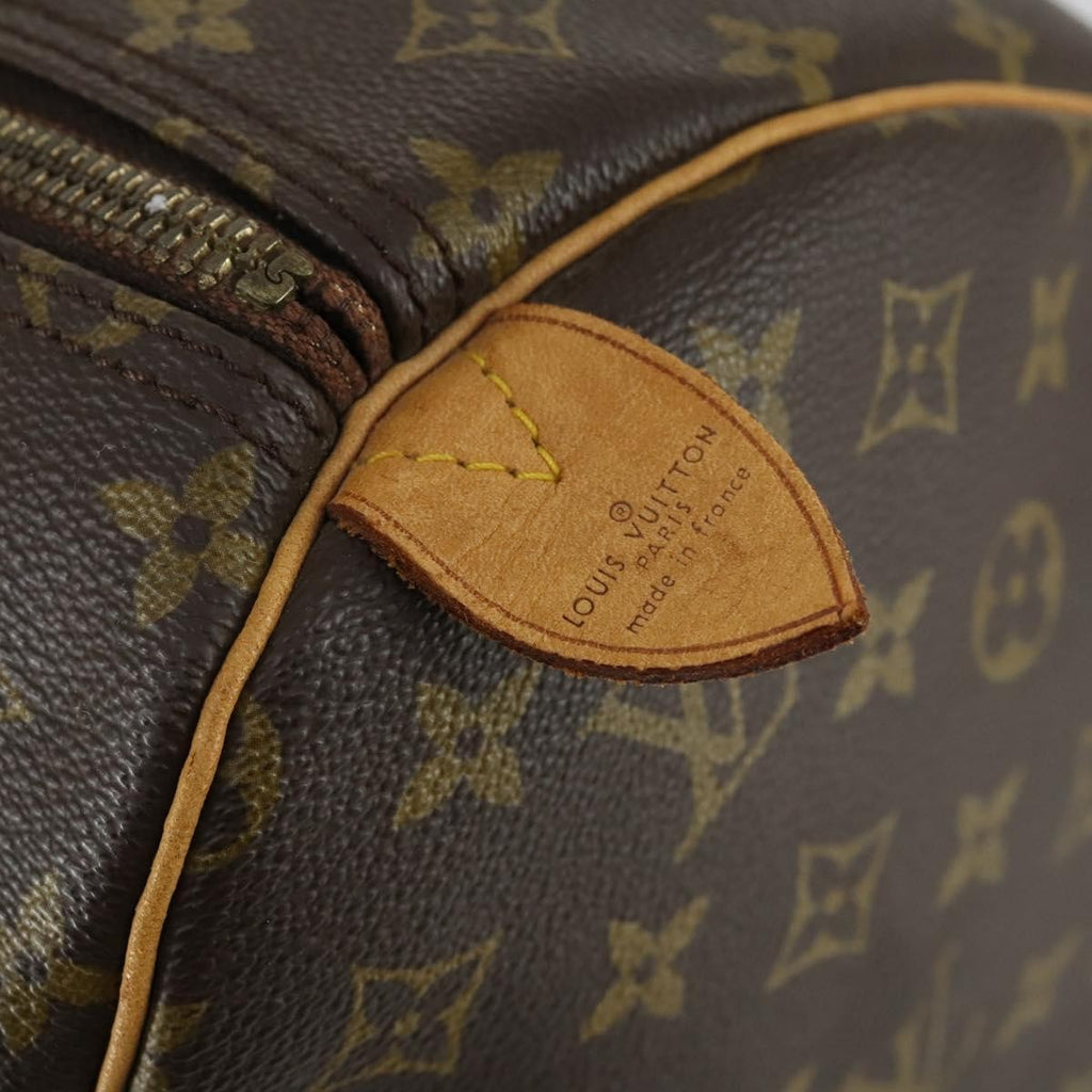 Louis Vuitton Keepall Bag Monogram Canvas Brown Canvas Travel Bag