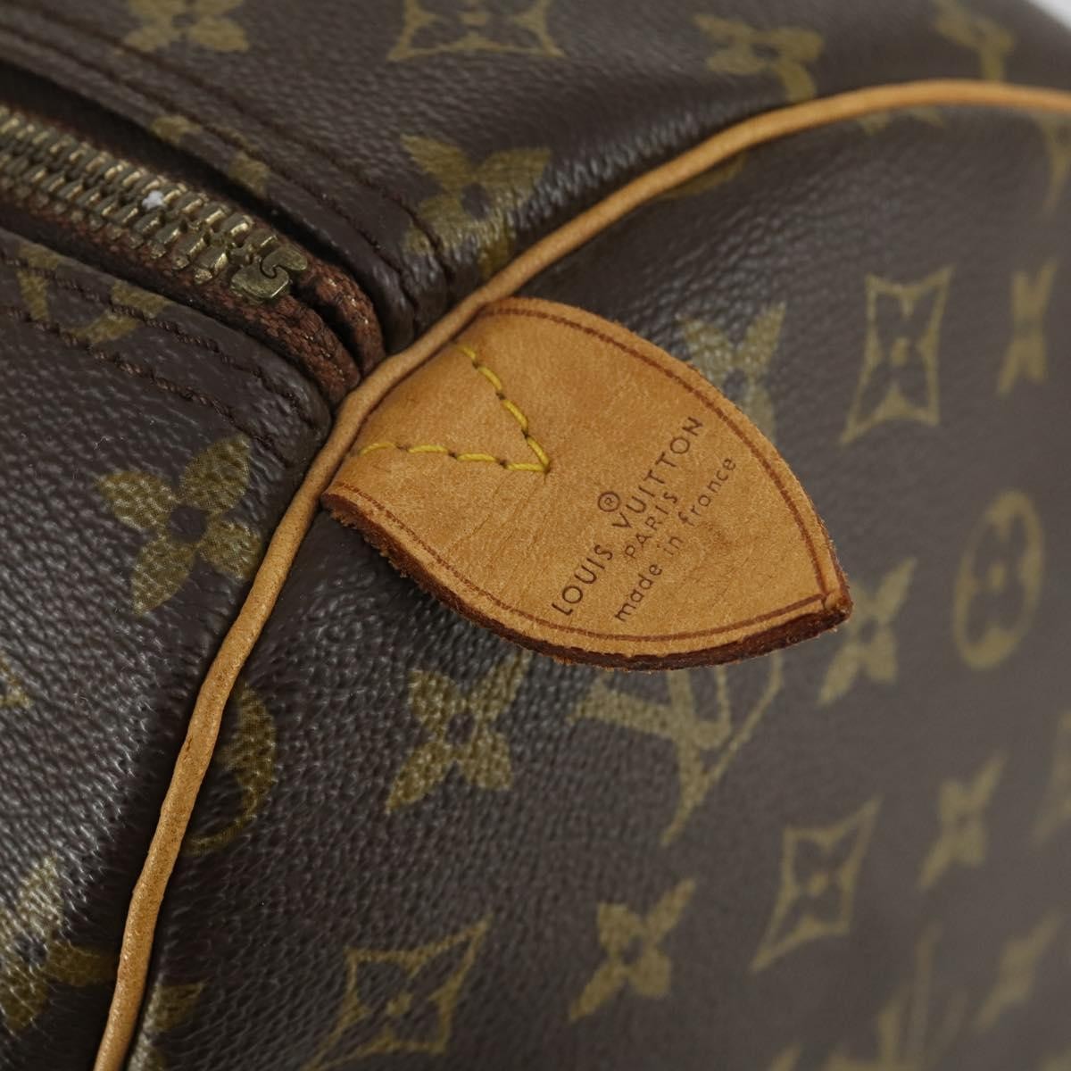 Louis Vuitton Keepall Bag Monogram Canvas Brown Canvas Travel Bag