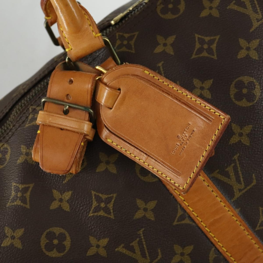 Louis Vuitton Keepall Bag Monogram Canvas Brown Canvas Travel Bag