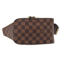 Louis Vuitton Geronimos Waist Bag Damier Brown Canvas Clutche & Pouche Bag