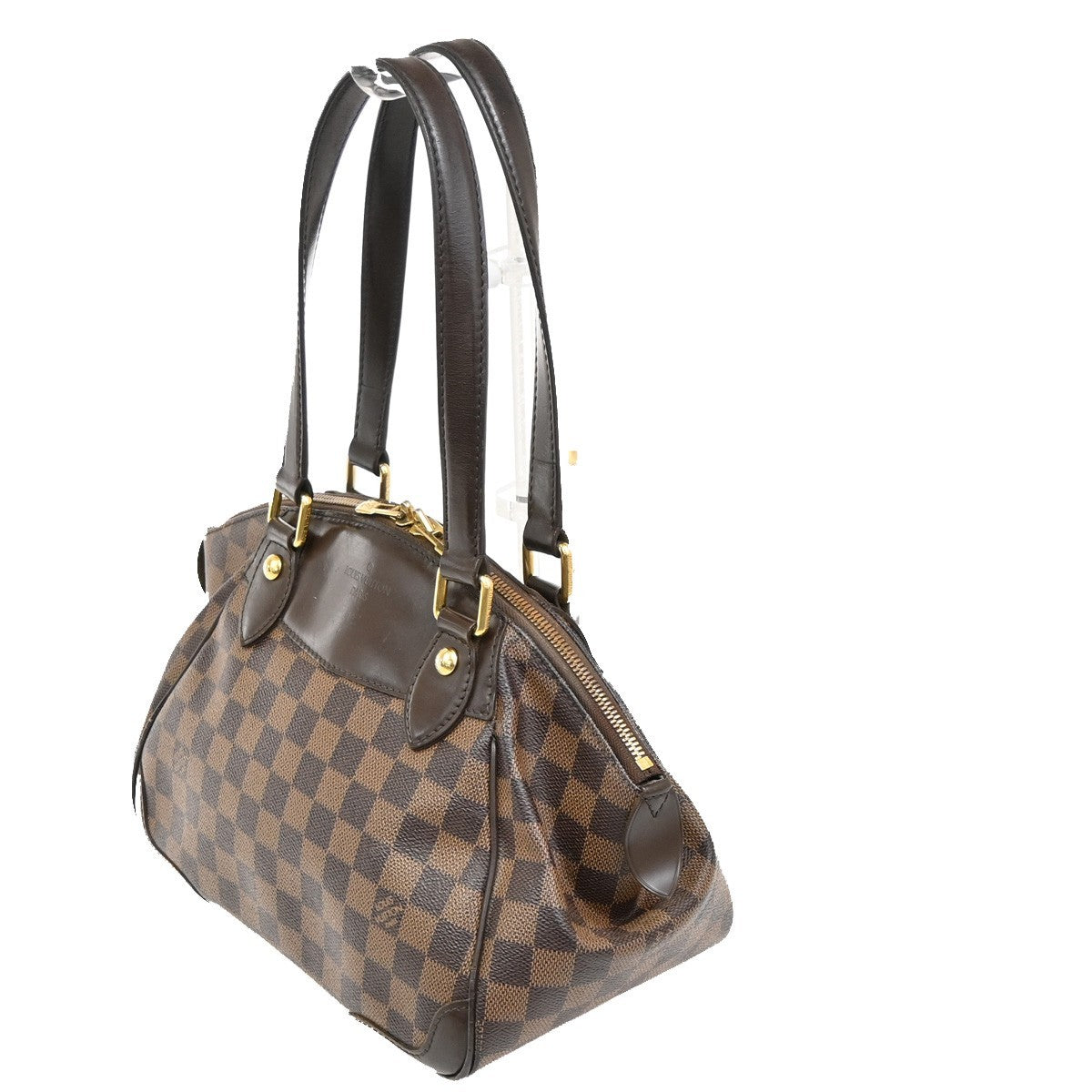 Louis Vuitton Verona Handbag Damier Brown Canvas Shoulder Bag