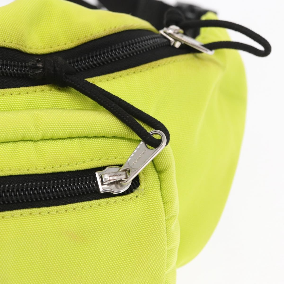 Balenciaga Explorer Belt Bag Nylon Yellow Nylon Shoulder Bag