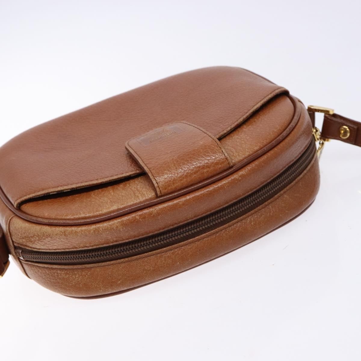 Burberry Shoulder Bag Leather Brown Leather Shoulder Bag