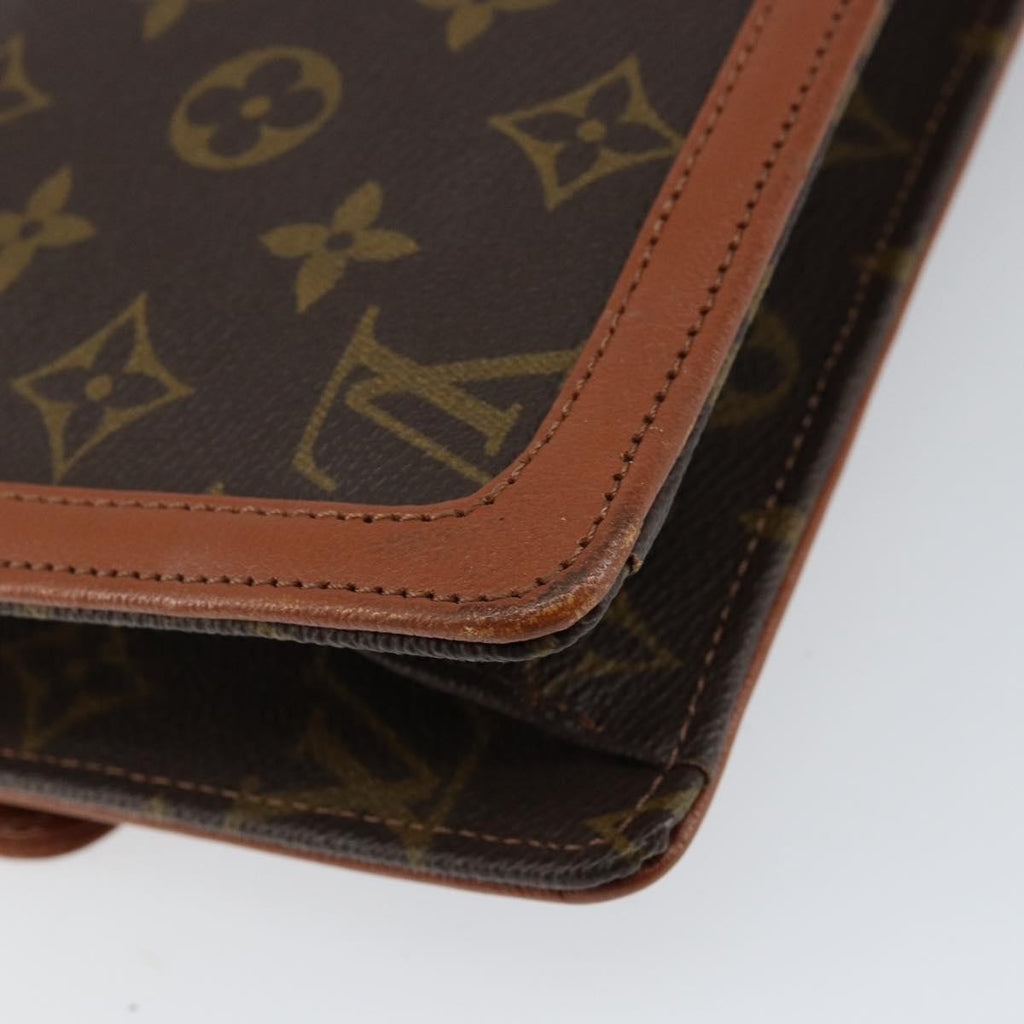 Louis Vuitton Dame Pochette Monogram Canvas Brown Canvas Clutche & Pouche Bag