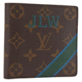 Louis Vuitton Marco Wallet Monogram Canvas Brown Canvas Wallets Accessory