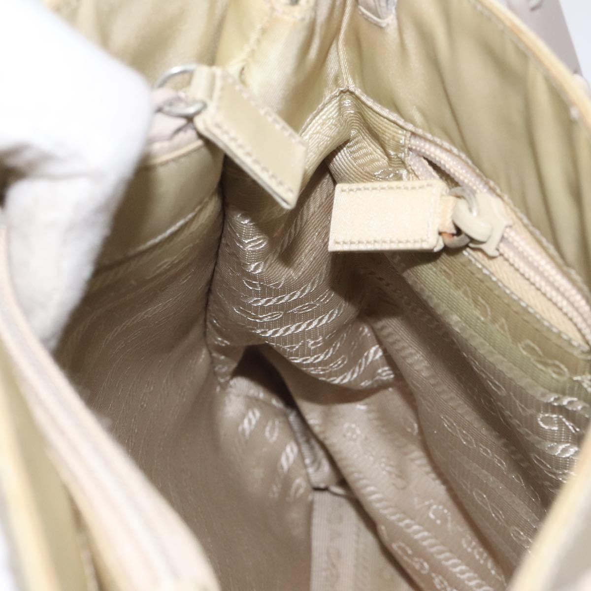 Prada Vintage Tote Tessuto Beige Nylon Tote Bag Bag