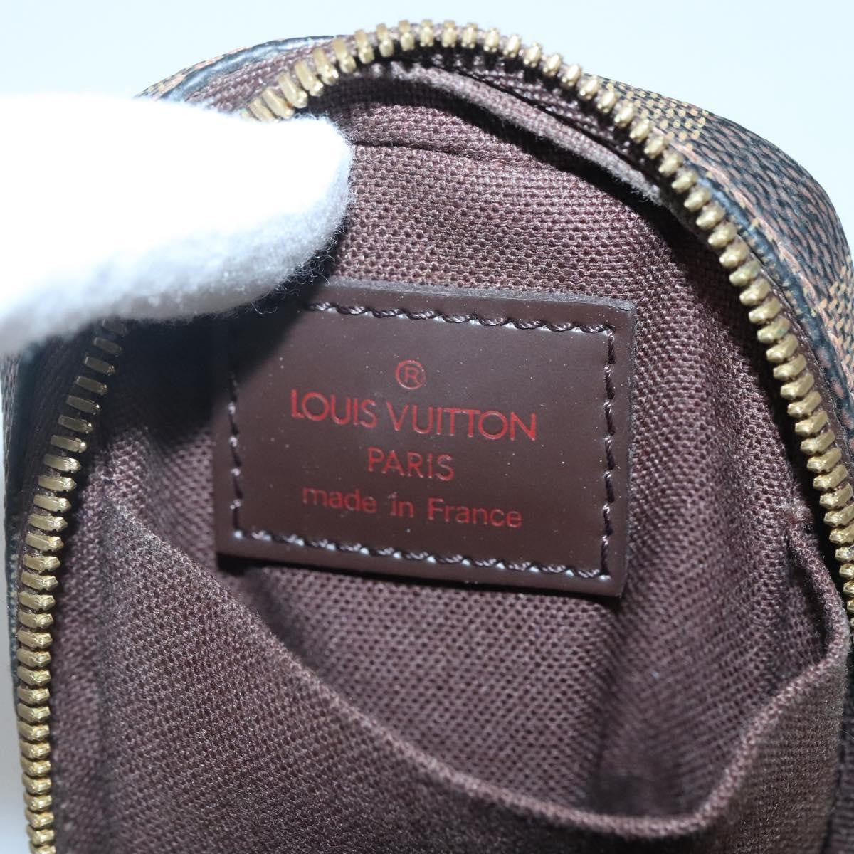 Louis Vuitton Etui Okapi Camera Case Damier Brown Canvas Bag